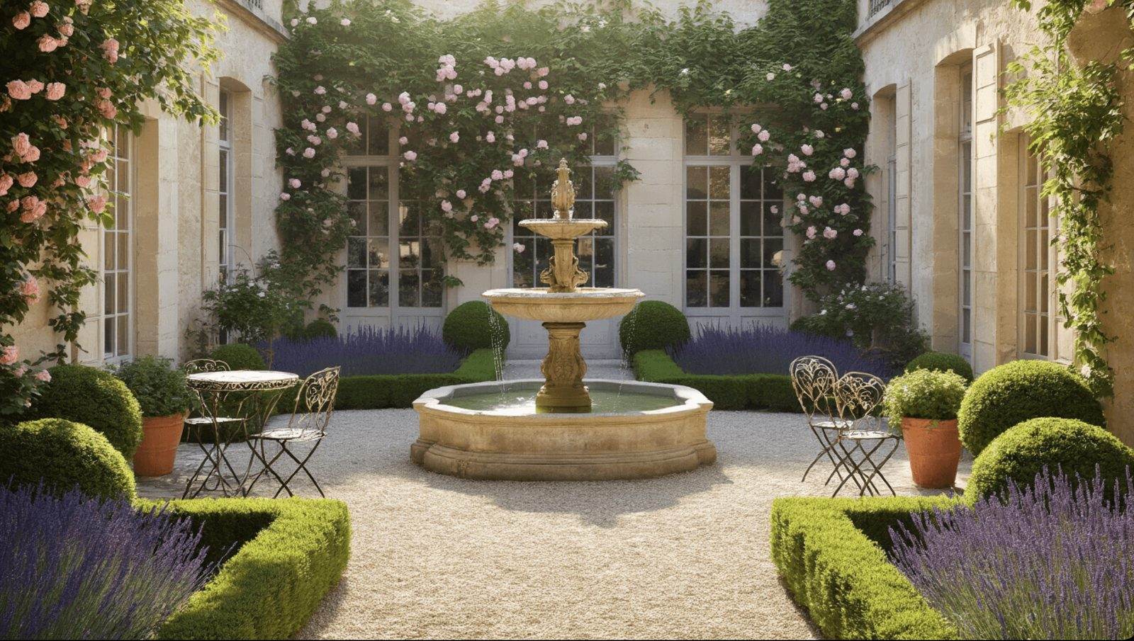 Jardin privé, Maison Barnes Trocadéro, Paris